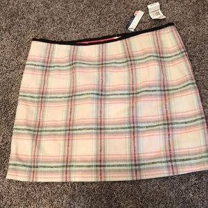 Vineyard Vines Plaid Wool Skirt